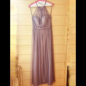 Amsale Aliki Dress, size 4, Latte, Retail $310